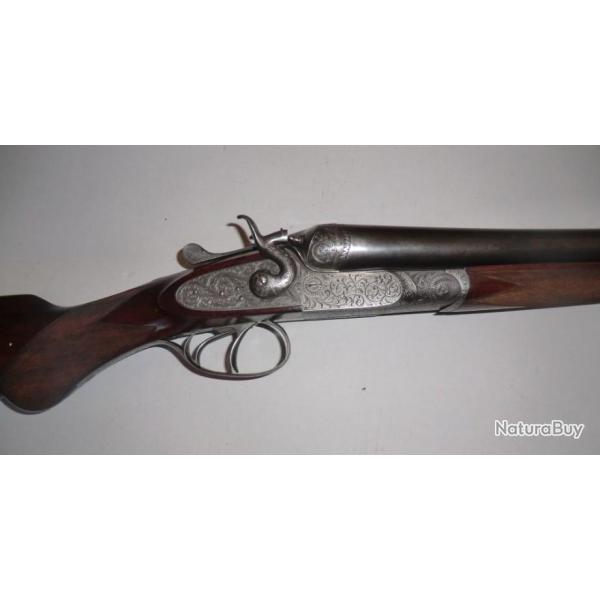 fusil de chasse juxtapos� F.DUMOULIN & compagnie li�ge