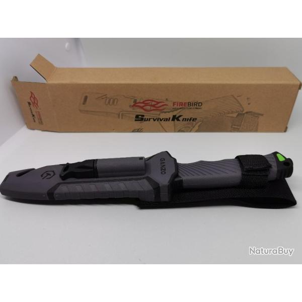 COUTEAU DE SURVIE - GANZO F803 GY