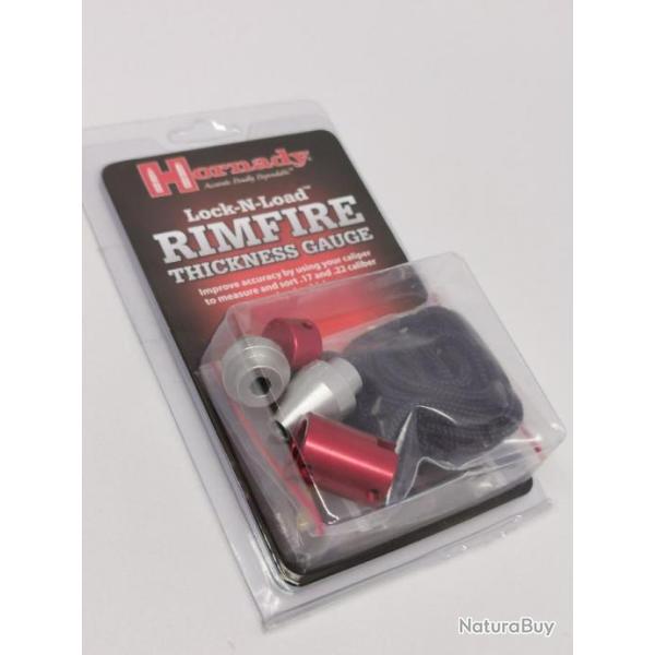HORNADY - Outil mesure bourrelet 22LR