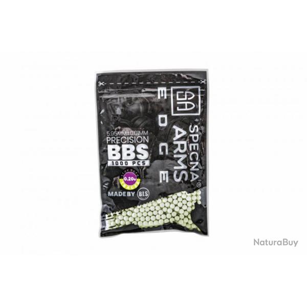 Sachet 0.20g Tra�ante Verte de 1000 Billes (Specna Arms)