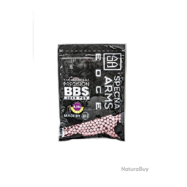 Sachet 0.20g Tra�ante Rouge de 1000 Billes (Specna Arms)