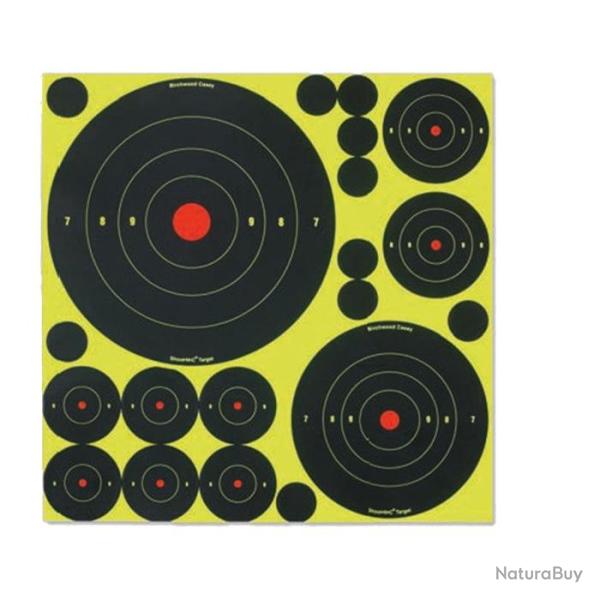 Cibles Shoot-N-C mix 50 cibles et pastilles Default Title