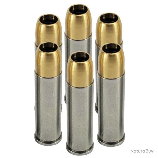 6 Douilles Acier Airsoft CNC HI PRECISON pour Rhino Co2 et Dan Wesson 715 Co2