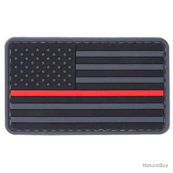 Patch PVC Lancer tactical - USA Red line