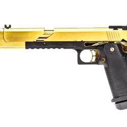 R&eacute;plique GBB gaz Hi-Capa Dragon 7.1 Gold 1,0J