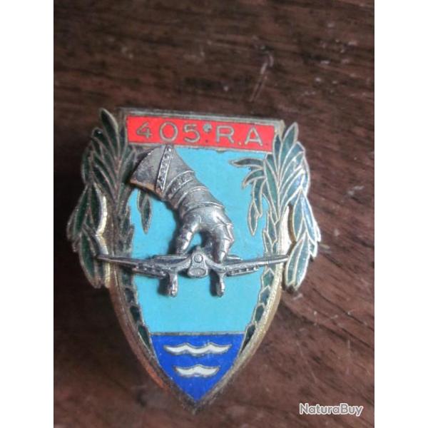 405� R�giment d'Artillerie . 405� RA . ( main ouverte ) / H 320 DRAGO PARIS