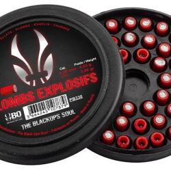 The Black Ops Soul - Plombs explosifs &agrave; t&ecirc;te plate - cal. 4,5 mm - x50