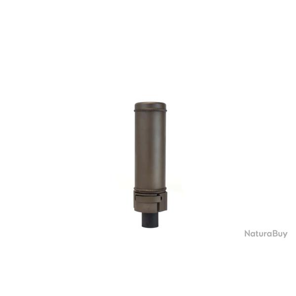 Silencieux boa court 130x37mm Bronz� - Nuprol