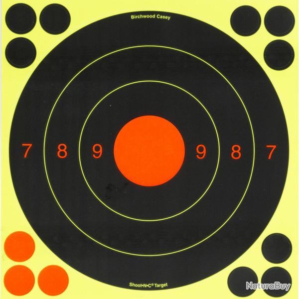 Cibles Shoot-N-C 20 cm - Birchwood Casey
