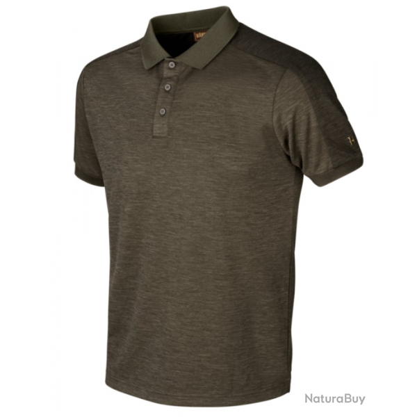 POLO HARKILA TECH WILLOW GREEN