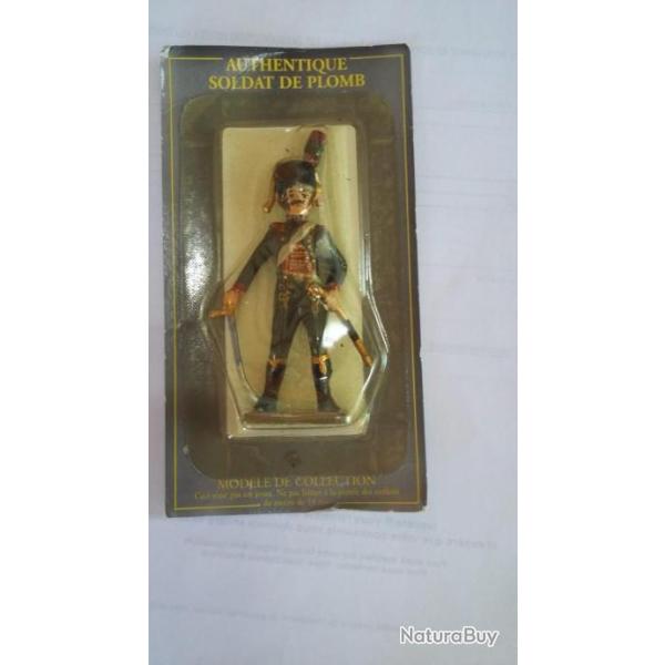 V�ritable soldat de plomb  CHASSEUR DE LA GARDE