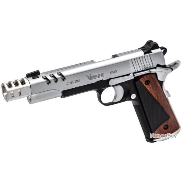 REPLIQUE GBB GAZ VORSK CS DEFENDER PRO MEU NOIR / SILVER 1,0J