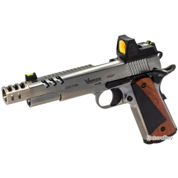 REPLIQUE GBB GAZ VORSK CS DEFENDER PRO MEU ALUMINIUM BROSSE 1,0J + BDS