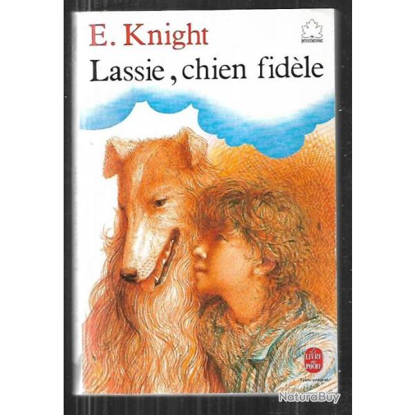 lassie chien fidle de e.knight  livre de poche jeunesse