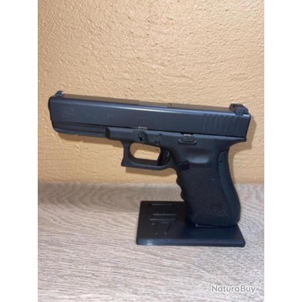 Support noir pour pistolet Glock 17 Gen 1/2/3/4/5