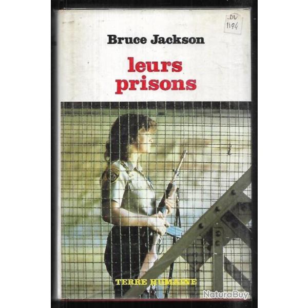 leurs prisons de bruce jackson autobiographies de prisonniers et d'ex-d�tenus am�ricains