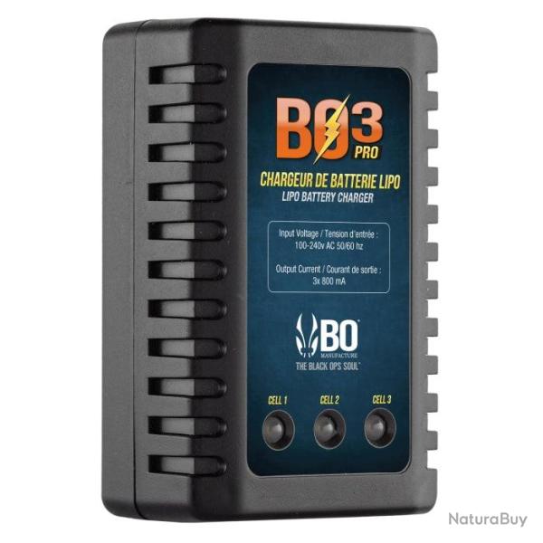 Chargeur de batterie BO3 LiPo 7,4V et 11,1V