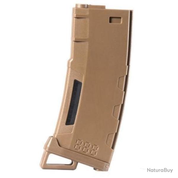 Chargeur Mid-cap Speed 130 billes pour M4 AEG Noir - Tan