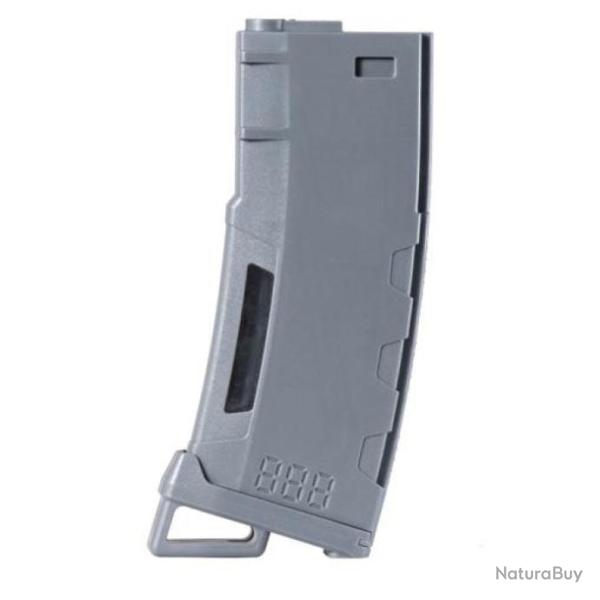 Chargeur Mid-cap Speed 130 billes pour M4 AEG Noir - Gris