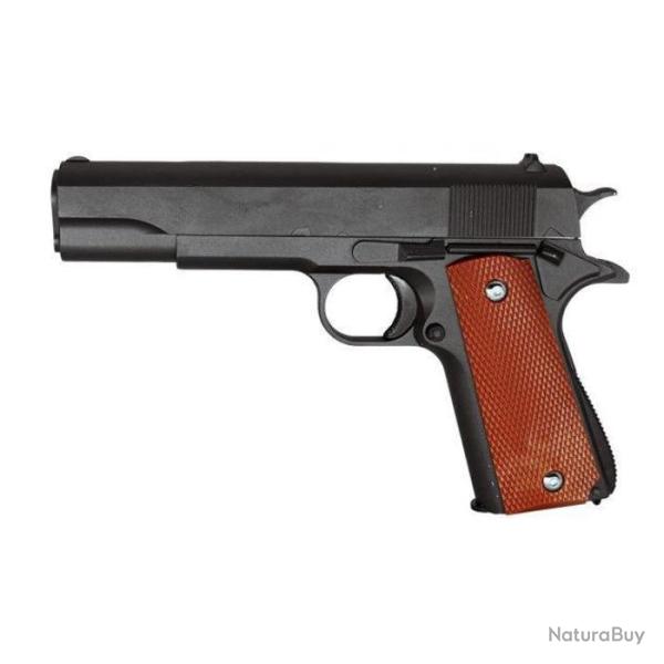R�plique pistolet � ressort Galaxy G13 full metal 0,5J