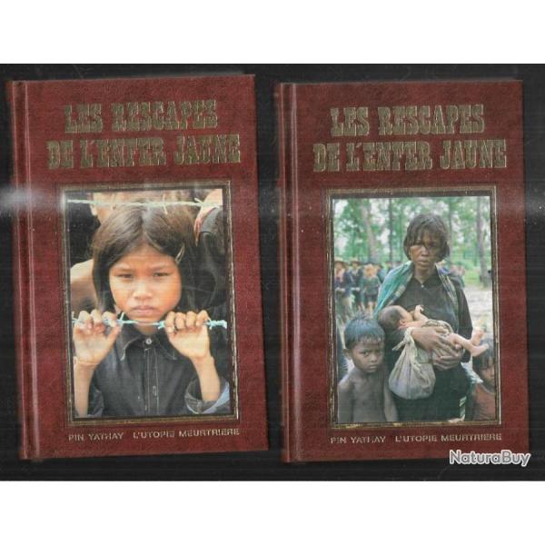 les rescaps de l'enfer jaune 2 volumes  de pin yathay un rescap du gnocide cambodgien tmoigne