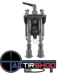 Bipied carbone pivotant avec conversion picatinny style harris 16 &agrave; 23 cm RokStad par Vector Optics