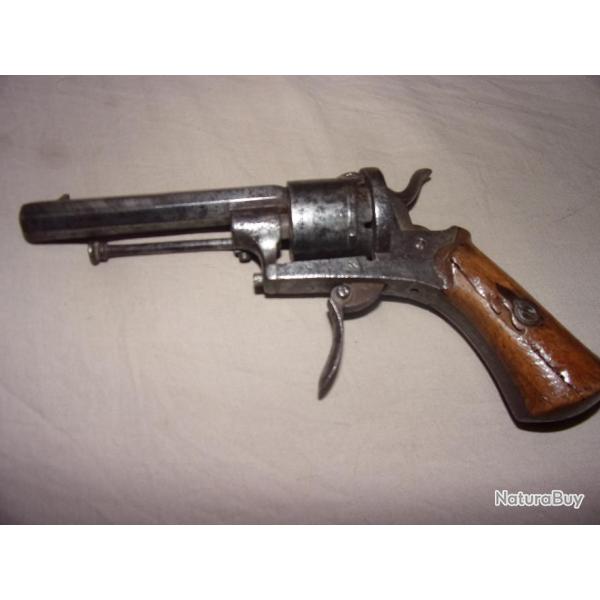 pistolet type Lefaucheux