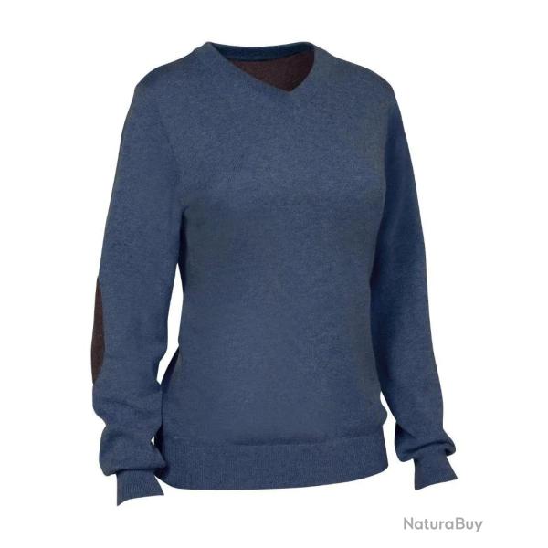 Pull Femme Club Interchasse Arthemis Bleu