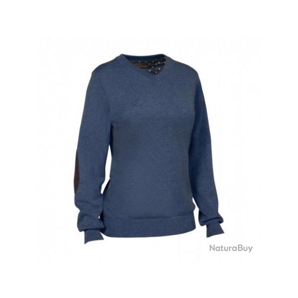 Pull Femme Club Interchasse Arthemis Bleu