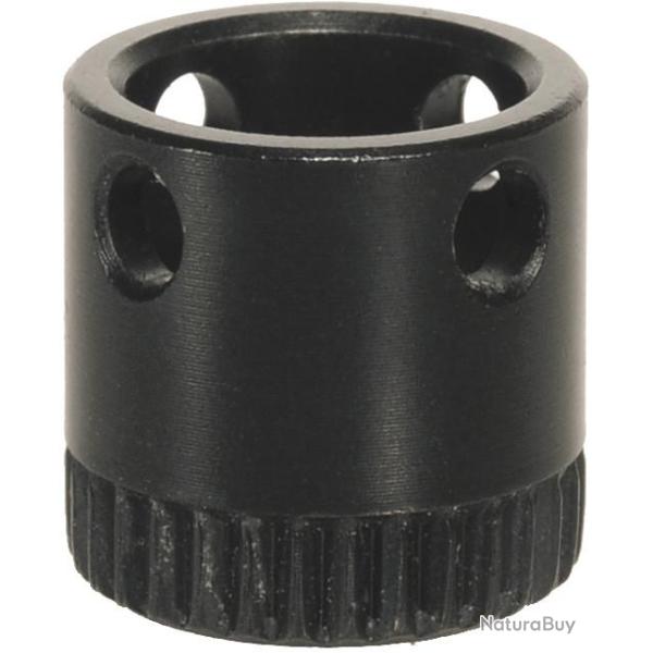 2 DOUILLES POUR ANNEAU DE GRENADI�RE � 6.1 x 1 / 23 mm, noire , pour bois