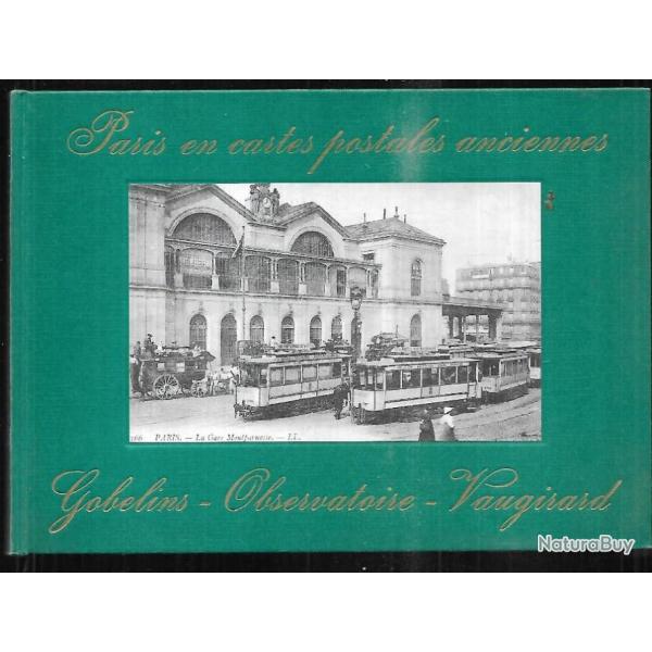 paris en cartes postales anciennes gobelins, observatoire, vaugirard par georges renoy