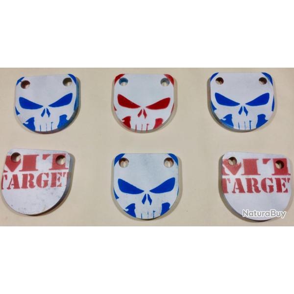 Gong de tir "Patriot100", acier balistique tous calibres , dimensions 100x12