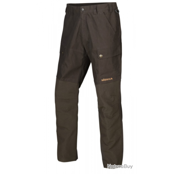 PANTALON HARKILA ASMUND REINFORCED SHADOW BROWN