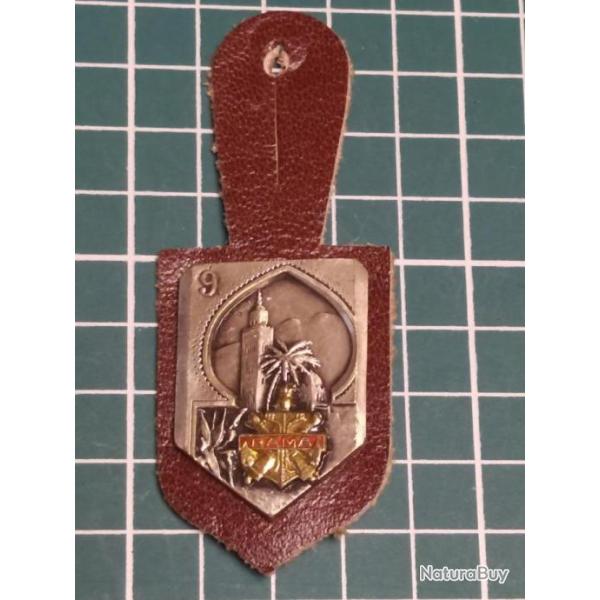 INSIGNE 9 �ME R�G ARTILLERIE DE MARINE