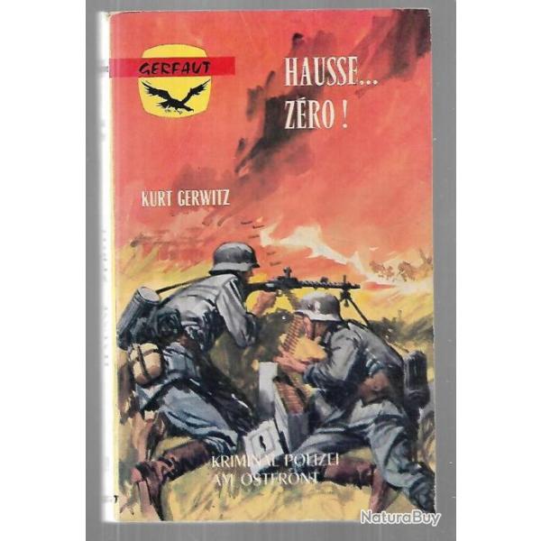 hausse z�ro de kurt gerwitz gerfaut poche front russe