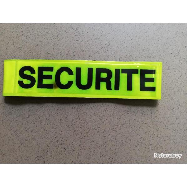 brassard scurit fluo