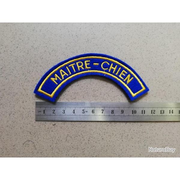 patch maitre chien