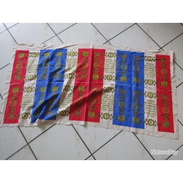 bande lot 4 Fanions drapeaux 1�empire grenadier garde imp�riale Napol�on Bonaparte empereur Fran�ais