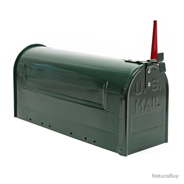 Boite aux lettres style amricain design boite postale sur pied us mailbox vert 16_0000088