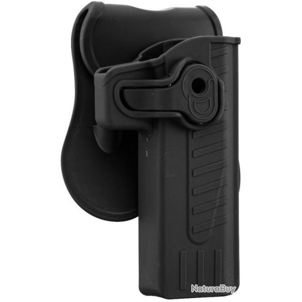HOLSTER RIGIDE QUICK RELEASE POUR HI-CAPA DROITIER