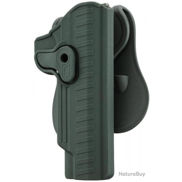 HOLSTER RIGIDE QUICK RELEASE POUR 1911 DROITIER GRIS