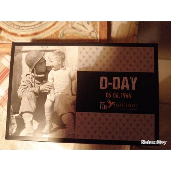 BOITE METAL 75em ANNIVERSAIRE D-DAY