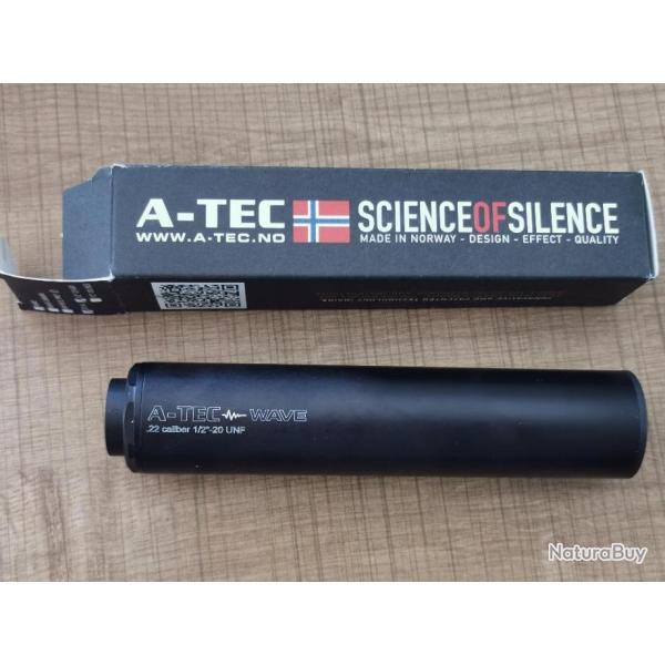Silencieux A-TEC WAVE - 1/2x20 (UNF) - Percussion annulaire / air comprim�