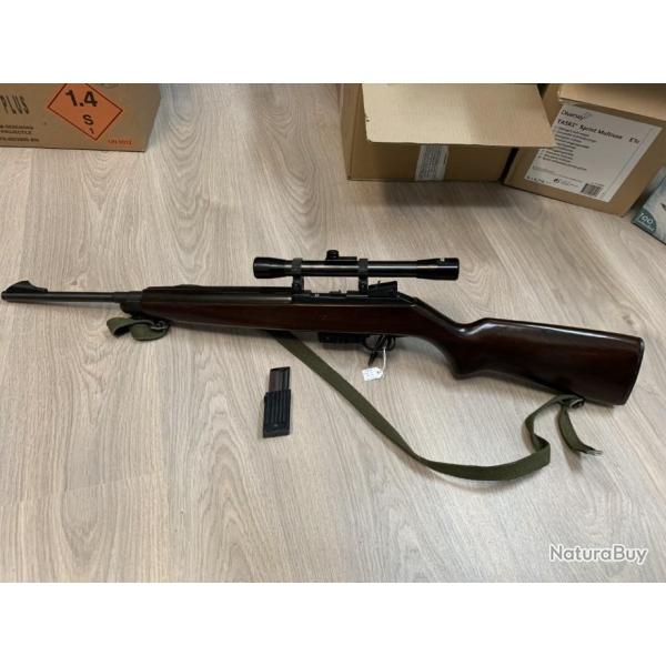 Carabine Semi auto Erma EGM1 mod 70 Cal. 22lr