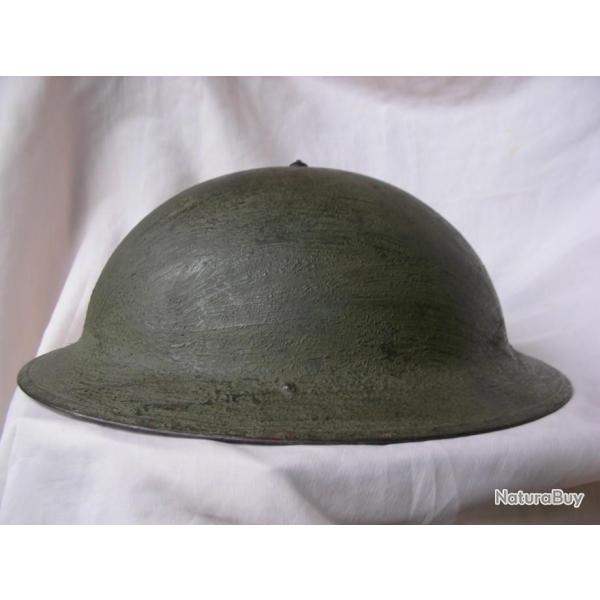 WW2/PREWAR US CASQUE AMERICAIN M17-A1 DIT " KELLY " PERSONNALIS�