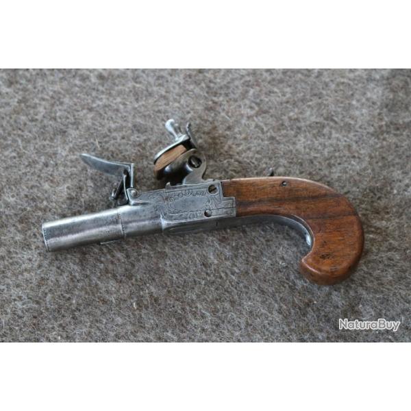 Pistolet � silex � gousset