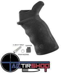 Poign&eacute;e ERGO GRIP TACTICAL DELUXE SUREGRIP&reg; AR-15 / AR-10 Queue de castor