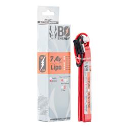 2 sticks batterie Lipo 2S 7.4V 1200mAh 25C T-DEAN