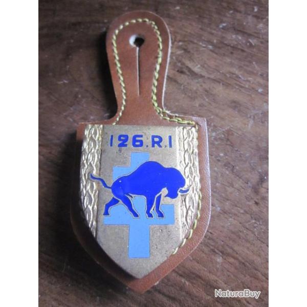INSIGNE 126eme REGIMENT D INFANTERIE ANQOR CANNES LE CANNET / G 1557