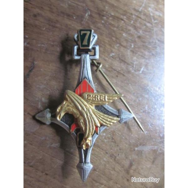 INSIGNE 7 eme  regiment  SAHARIEN